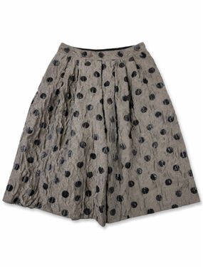 Marc by Marc Jacobs Polka Dot Culottes Jacquard Pleated Shorts Avant Garde Size2